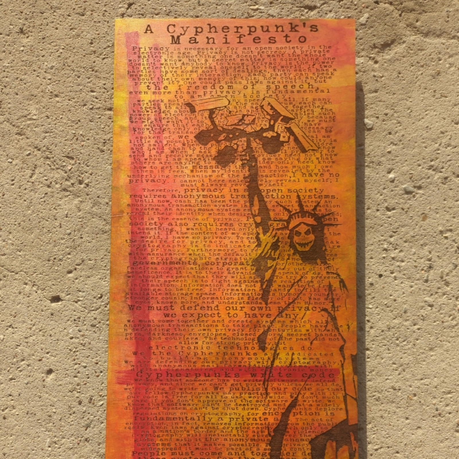 CYPHERBOARD v.1 (1/3 LIMITED EDITION)