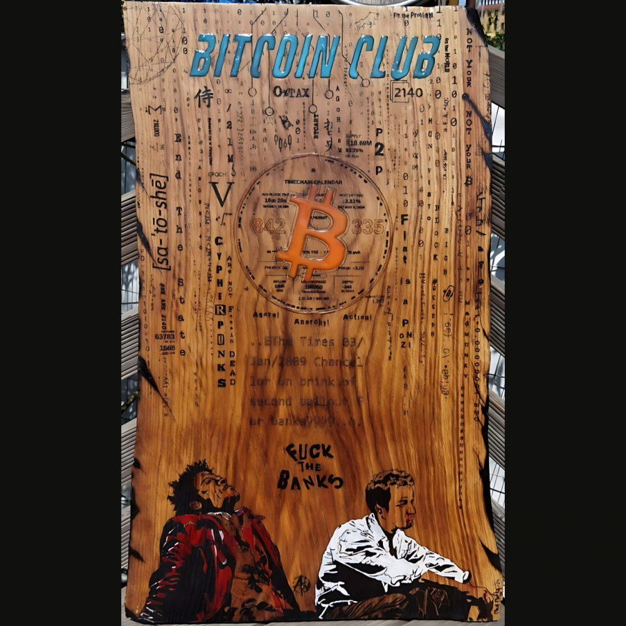 MANIFESTO 2140 v.4 - BITCOIN CLUB - Fuck da Banks