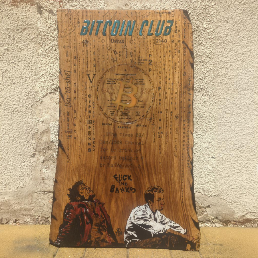 MANIFESTO 2140 v.4 - BITCOIN CLUB - Fuck da Banks