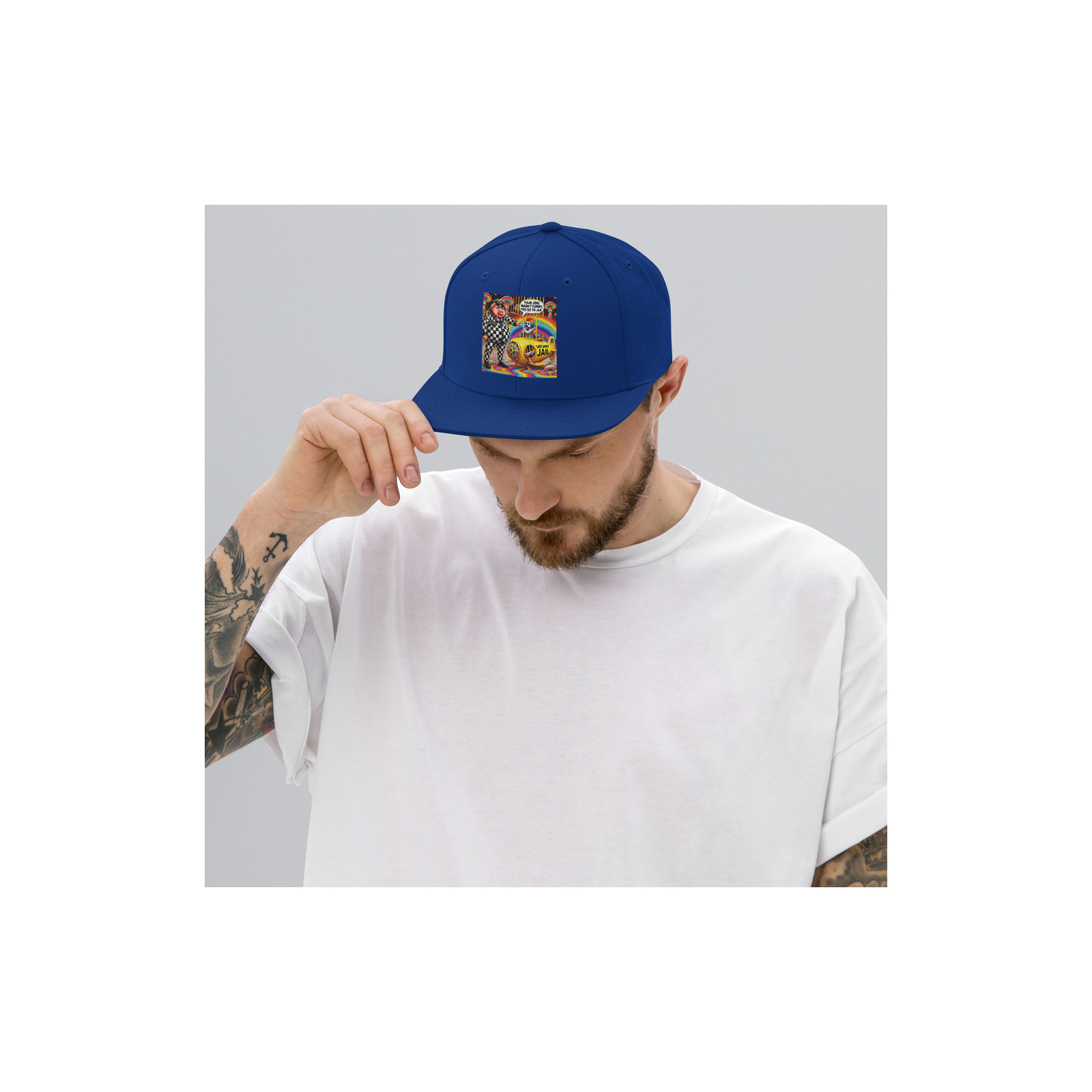 Snapback Hat Designer Artist: Mars: "You go to jail"