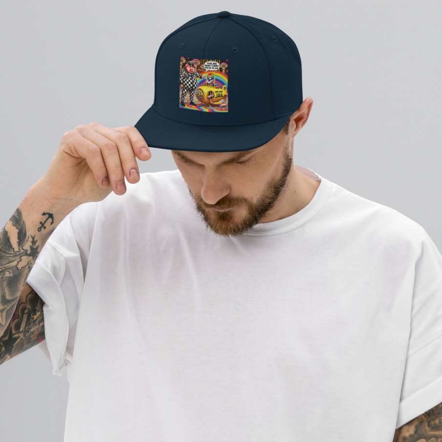 Snapback Hat Designer Artist: Mars: "You go to jail"