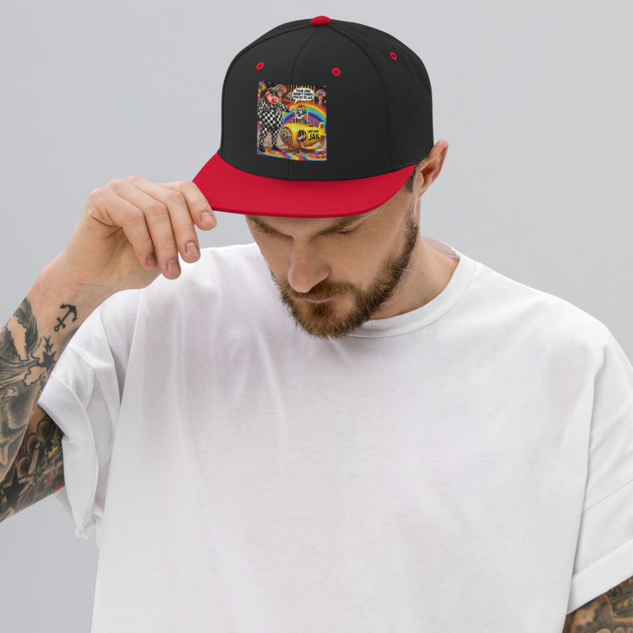 Snapback Hat Designer Artist: Mars: "You go to jail"
