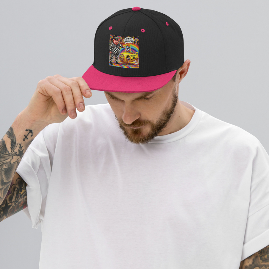 Snapback Hat Designer Artist: Mars: "You go to jail"