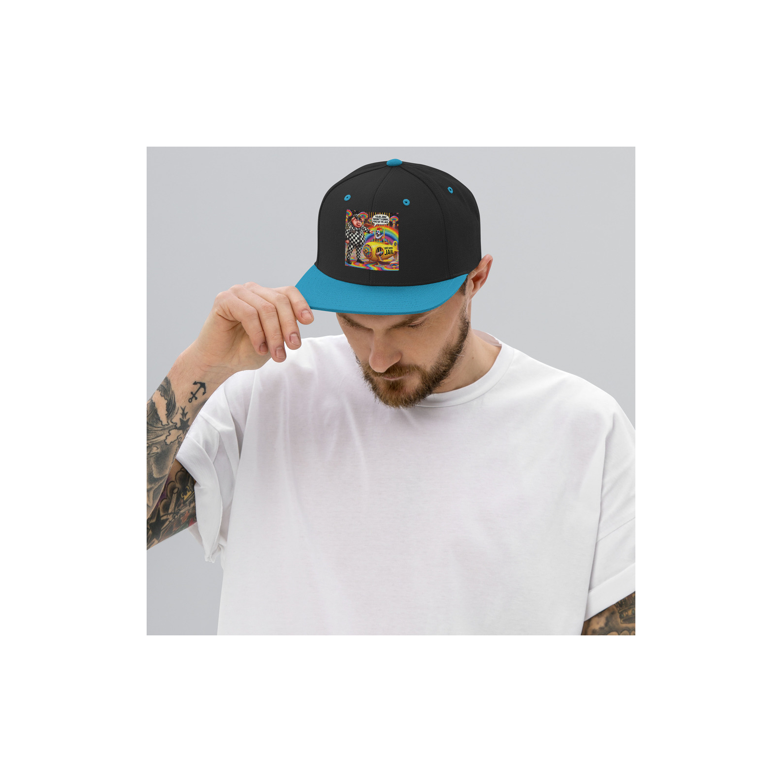 Snapback Hat Designer Artist: Mars: "You go to jail"