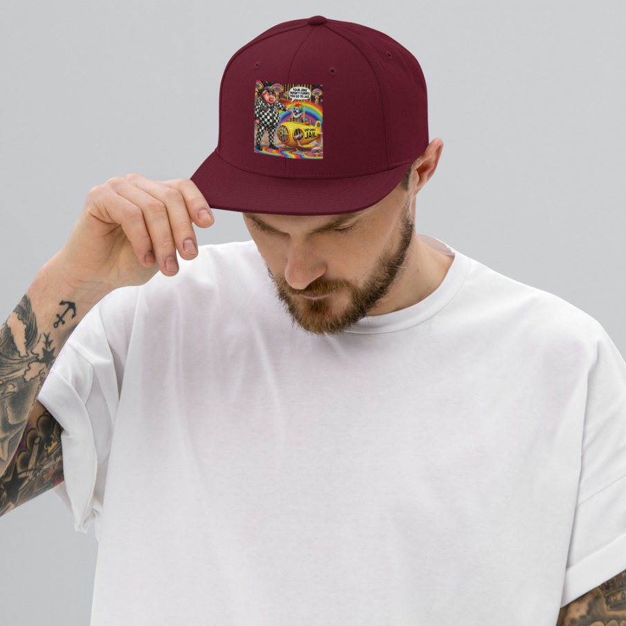 Snapback Hat Designer Artist: Mars: "You go to jail"