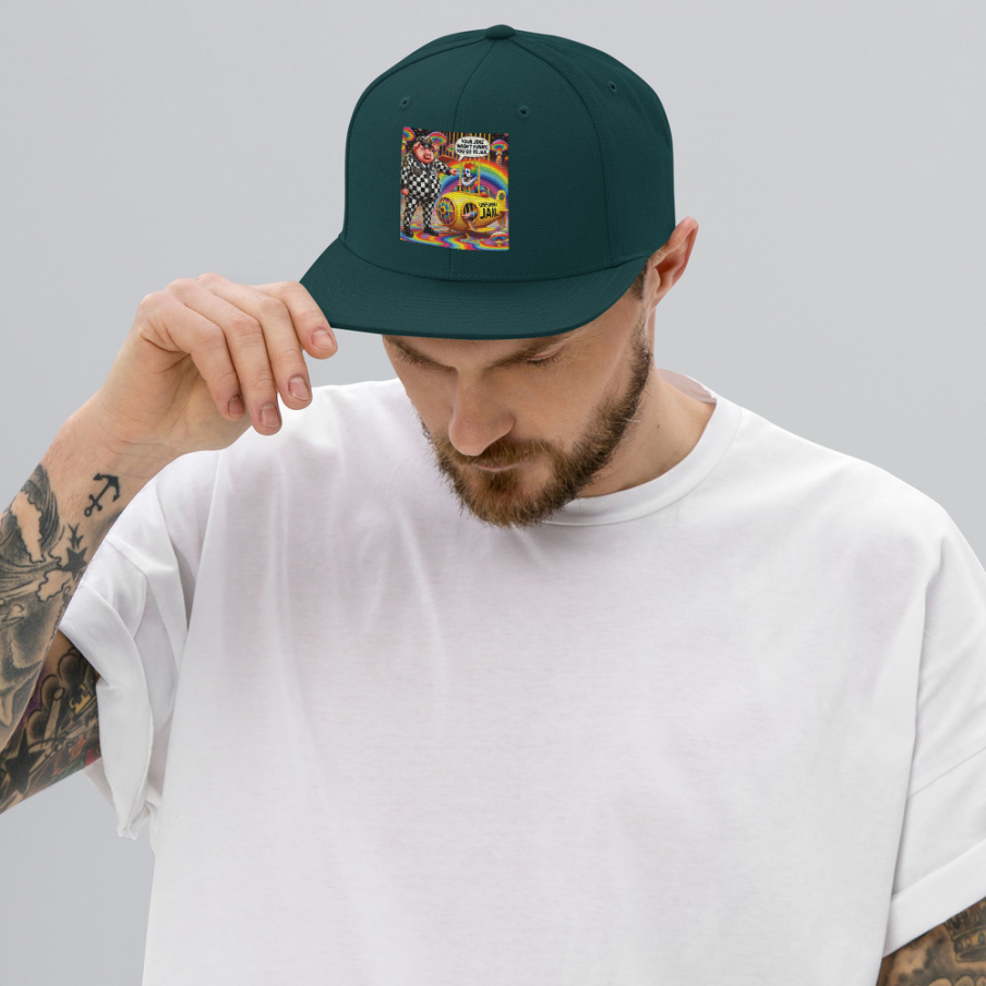 Snapback Hat Designer Artist: Mars: "You go to jail"