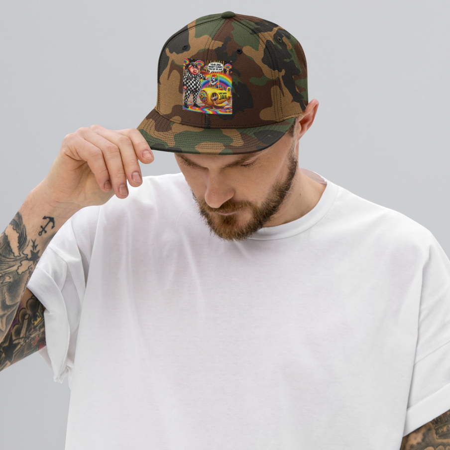 Snapback Hat Designer Artist: Mars: "You go to jail"
