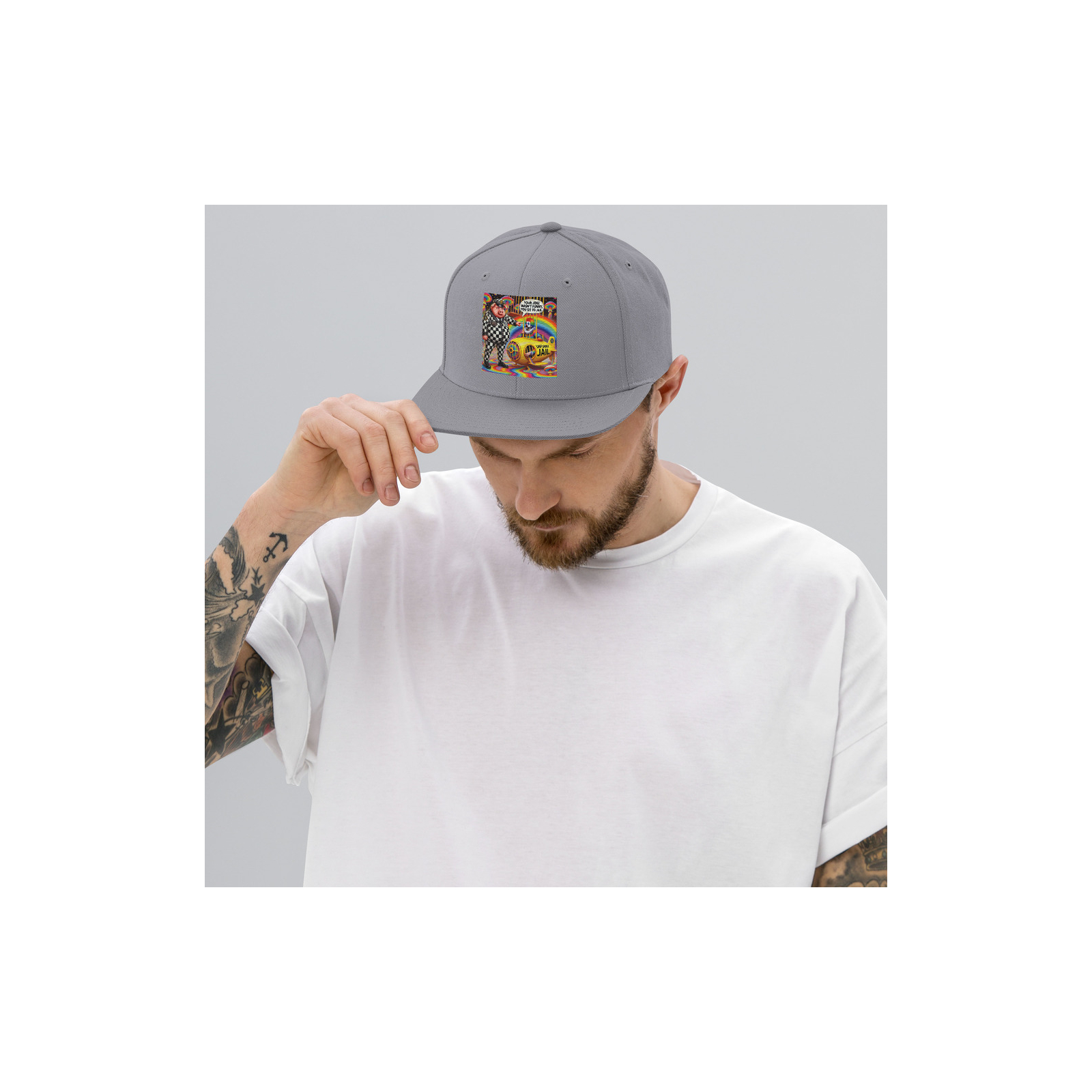 Snapback Hat Designer Artist: Mars: "You go to jail"