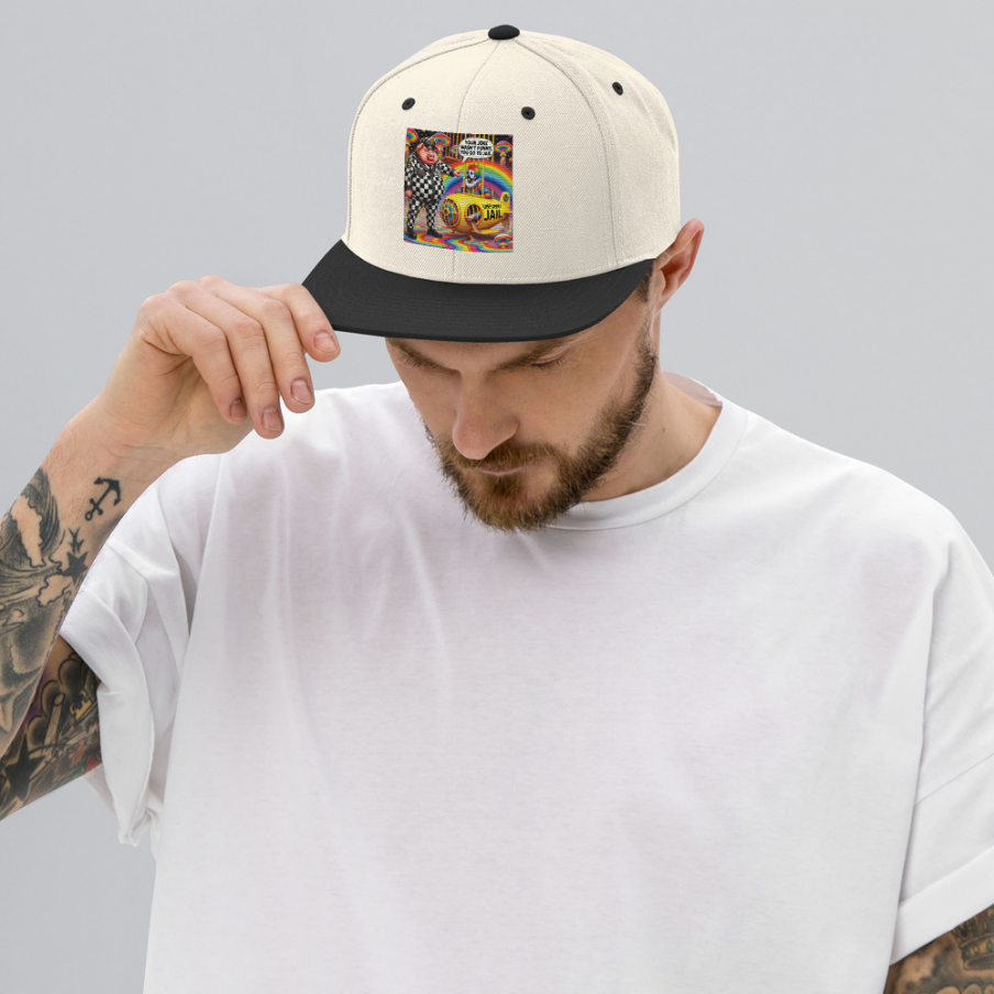 Snapback Hat Designer Artist: Mars: "You go to jail"